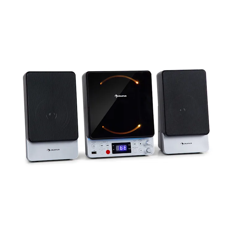 دستگاه کارائوکه کلارشتاین آلمان klarstein Microstar Sing -  با میکروفون بی‌سیم و بلوتوث و صدای شفاف